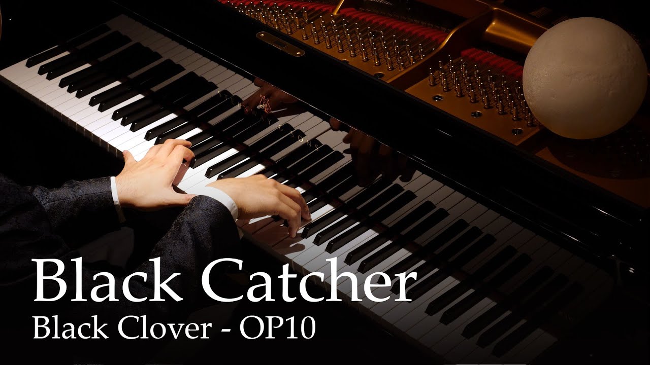 Black Catcher Black Clover Op10 Piano Vickeblanka Acordes Chordify