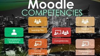 Moodle: Competency frameworks and Learning Plans