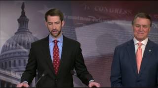 Senators David Perdue and Tom Cotton RAISE Act Press Conference