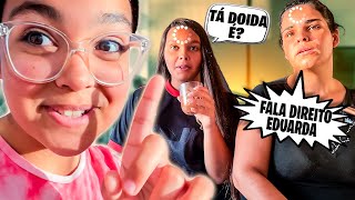 O DIA INTEIRO FALANDO EM INGLÊS COM A MINHA FAMÍLIA!