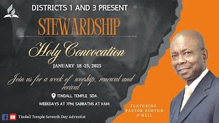 Tindall SDA Church Live Stream, District 1 \u0026 3 Stewardship, 20th January 2025