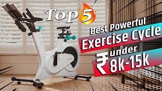 Top 5 best exercise cycle 2024 in india |⚡| best exercise bikes in india 2024 For weight loss!🔥