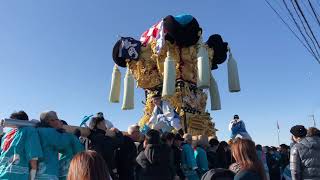 飯岡本郷太鼓台 元旦奉納