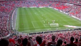 Stoke City vs Bolton 17/04/2011 FA Cup Semi Final Wembley final whistle Stoke Fan Chants