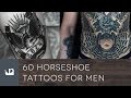 60 Horseshoe Tattoos For Men