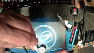 Acura / Generic car door ground light Projector repair.