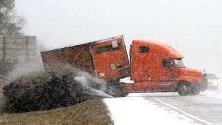 Idiot Truck Drivers, Crazy Truck Driving Fails 2017