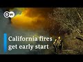 Californians brace for fire season as crews battle blaze near LA | DW News