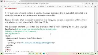 Lecture - 30 Introduction to java server pages (JSP) using Apache NetBeans IDE 12.2