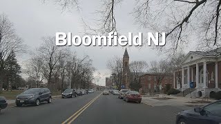 Driving by Bloomfield NJ