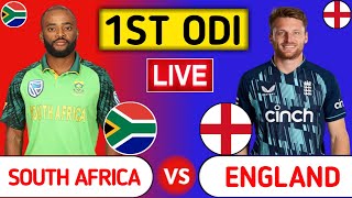 South Africa Vs England Live | SA vs ENG Live Score & Updates | 1st ODI