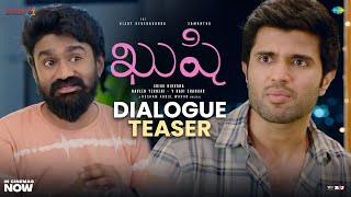 KUSHI Telugu Dialogue Teaser | Vijay Deverakonda | Samantha | Shiva Nirvana | Hesham Abdul Wahab