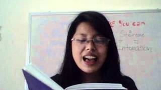 learn english with staircase intonation Trang Teresa