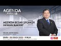 Agenda AWANI: Agenda besar Speaker Dewan Rakyat