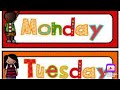 Days of the week  #evieeggerton #childrens #childrensongs