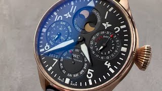 IWC Big Pilot Perpetual Calendar IW5026-28 IWC Watch Review