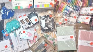 HUGE Hobby Lobby Clearance Haul! Paper crafting Galore! Tim Holtz, markers, patches, tools & more!