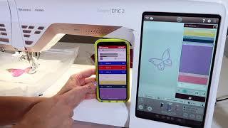 Husqvarna Viking EPIC 2 101 MySewNet FREE Monitor App