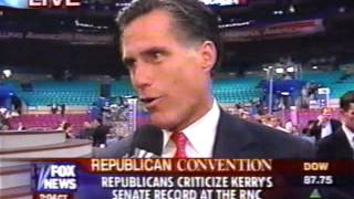 Studio B - 2004 RNC - Intro with Martha MacCallum and Mitt Romney