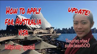 AUSTRALIA TOURIST VISA APPLICATION UPDATE 2021 | PAANO MAG-APPLY NG AUSTRALIAN TOURIST VISA 2021