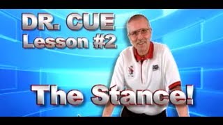 APA Dr. Cue Instruction - Pool Lesson 2: The Stance