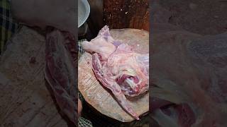 Original Big Goat Mutton Cutting #trending #shorts #youtubeshorts