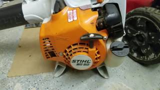 Stihl BG50 Hand Held Blower 6 Month Update