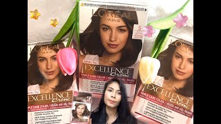 Loreal Excellence ครีมปกปิดผมขาวได้ถึง 100% !!!