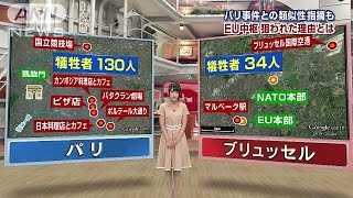 狙われたEU中枢　パリ同時多発テロとの類似性指摘も(16/03/23)