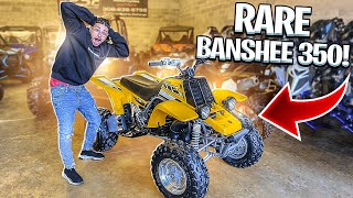 BUYING THE RAREST 2006 BANSHEE 350 QUAD ??? | BRAAP VLOGS