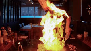 Freshest Lobster EVER + Amazing Teppanyaki Skills in Suwon, South Korea!