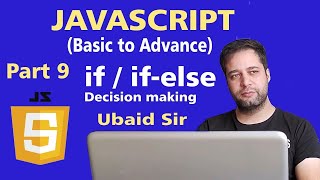 JavaScript Tutorial in Hindi - Part 9 - If Else Condition | If else ladder | Nested if in JavaScript