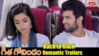 Geetha Govindam Back to Back Trailers | Vijay Deverakonda, Rashmika Mandanna | TeluguOne