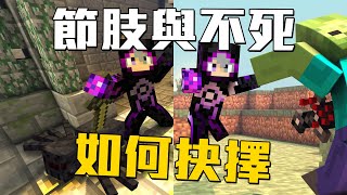 玩了這麼久的minecraft，還搞不清楚節肢生物與不死生物有哪些嗎？能砍什麼怪 一口氣告訴你!!!!