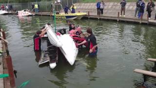 UIM F2  - Paul BALFOUR accident. 2016 UK