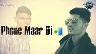 Phone Mar di Gurnam bhullar new song whatsapp status, I love you B/S || All In One channel ||