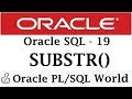SUBSTR in Oracle | SUBSTRING in Oracle | Character Manipulation | Oracle Tutorial for Beginners