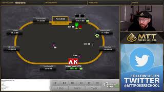 SCOOP $109 Main Event Hand History Review with Gareth James