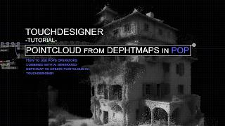 Pointcloud from Depthmap using POPs operator in Touchdesigner.