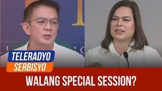 Escudero: No special session for VP Duterte impeachment trial | (10 February 2025)