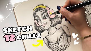 Sketch ChillZ seSsion 12 : [ i'm music addicted ] ♡💘