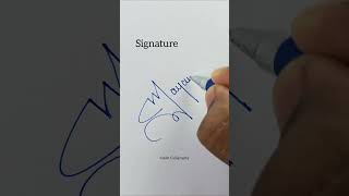 #signature @Satish.Calligraphy