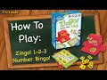 How to play Zingo! 1-2-3 Number Bingo!