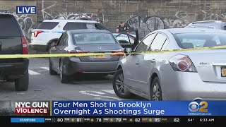 Police Investigate Shootings In Brooklyn, Manhattan As Weekend Gun Violence Continues Into Workweek