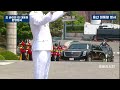 us president biden s motorcade gets big welcome at presidential house in south korea