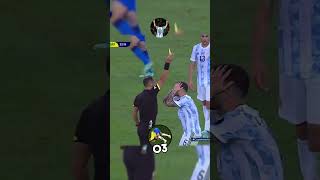 Cuantas faltas le hizo Argentina a Neymar? Copa América 2021