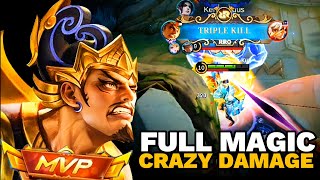 GATOTKACA CRAZY DAMAGE‼️Full Magic Build