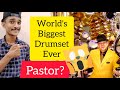 WORLD RECORD PASTOR | World's Biggest Drumset | Edwin Alexander