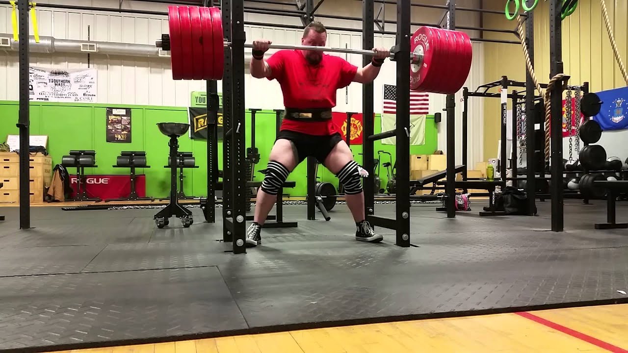 600lb Squat Miss Youtube