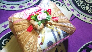 Menghias Hantaran Pernikahan || Hantaran Bed Cover Lapis Kain Jala